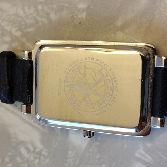 Elvis Presley Signature Product 2003 genuine leather watch. main image 4